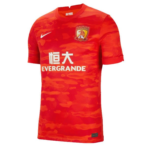 Tailandia Camiseta Evergrande 1ª 2021-2022 Rojo